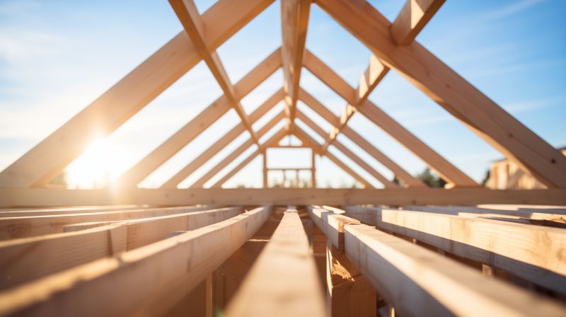 A Frame Roof Install