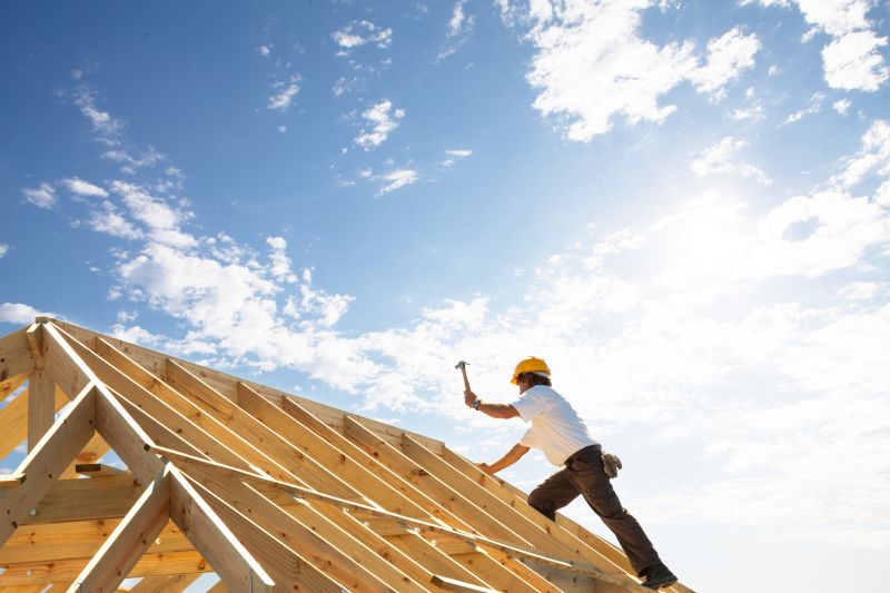 A Frame Roof Install