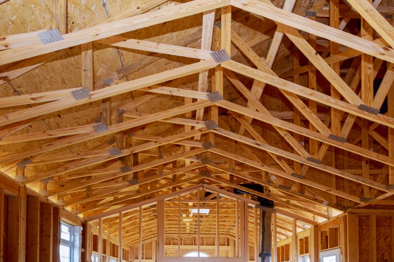 Interior Space Under A Frame Roof